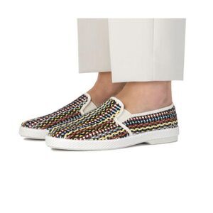 RIVIERAS Lord Woven Leatherette Loafer Multicolor (EU 45 - US 11)